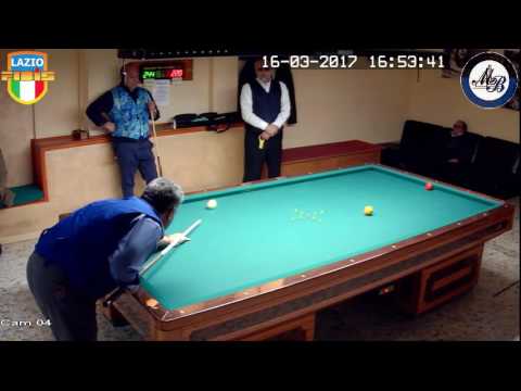 Granato vs Zannini - Gara Interregionale 1/2/3 Cat. CSB Martino's Billiards (LT) 14/18Mar2017