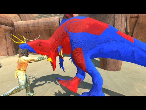 Aquaman vs KingShark Who is TheKing Of The Sea - Animal Revolt Battle Simulator