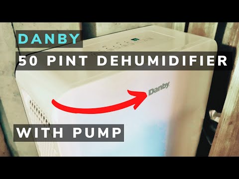 How to Setup Danby 50 Pint Dehumidifier With Pump