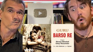 Barso Re - Guru | Aiswarya Rai | A R Rahman | Shreya Goshal REACTION!!