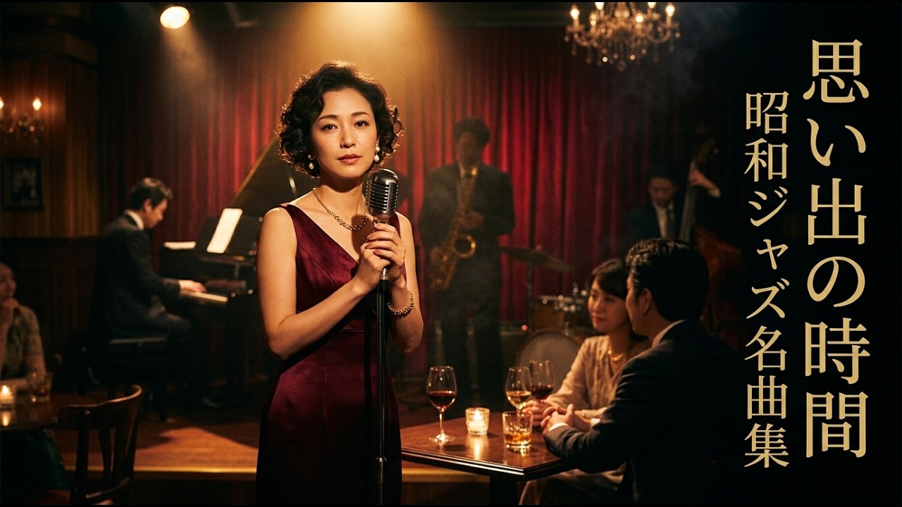 懐かしい昭和クラシックジャズ曲｜夜にやさしく重なり続ける静かな余韻