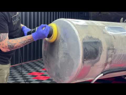 Polishing Metal with a Foam Pad and Liquid Metal Polish | Renegade Products