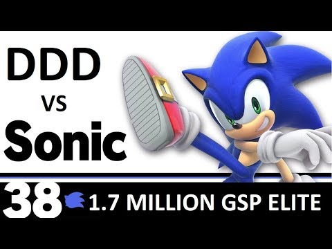 Super Smash Bros Ultimate Elite Matches: King Dedede vs Sonic (1,700,000 GSP)