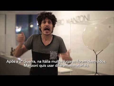 Videoguia em libras - Piero Manzoni