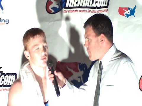 Cadet Freestyle 145 pound champion Chance Marsteller of Pennsylvania