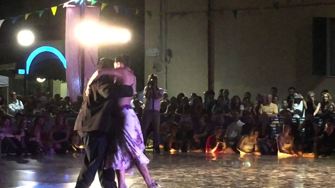 Alejandra Mantinan y Aoniken Quiroga - Elba tango festival 2015