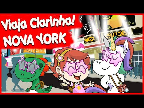 Viaja Clarinha: Nova York - Desenho infantil - Música Marcha Soldado Cabeça de Papel