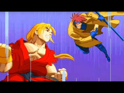 X-Men vs. Street Fighter (Saturn) Playthrough - NintendoComplete