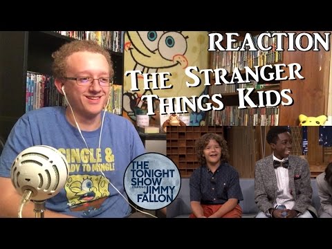 The Stranger Things Kids Rehash That Kissing Scene | REACTION