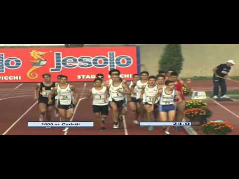 JESOLO - CAMPIONATI ITALIANI DI ATLETICA CADETTI -