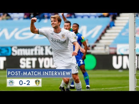 Post-match interview | Patrick Bamford | Wigan Athletic 0-2 Leeds United