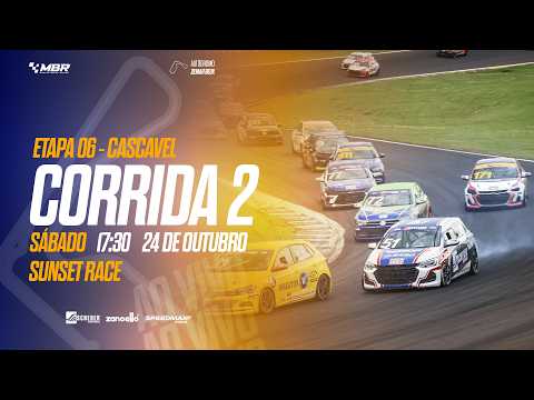 [AO VIVO] Corrida 02 SUNSET - 6ª Etapa – Cascavel/PR | Marcas Brasil Racing 2026
