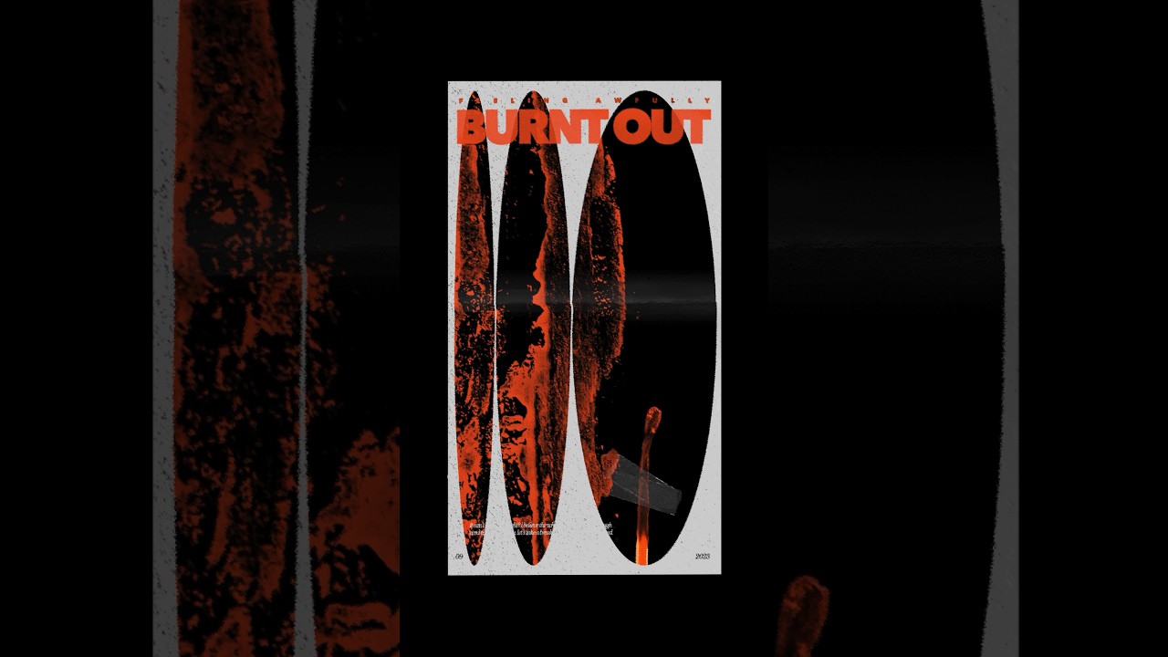 feeling the burn out #posterdesign #graphicdesign #designer #art #poster #typography #design