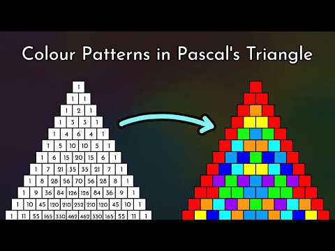 The Hidden Colour Patterns in Pascal's Triangle