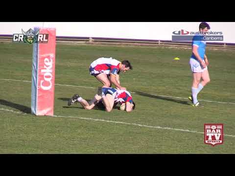 2017 Canberra RL Round 18 First Grade Highlights - Queanbeyan Blues v Tuggeranong Bushrangers