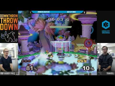 DTTD #10 SSBM - Bobby Frizz (Fox) Vs. Travioli (Samus) - Winners Quarters