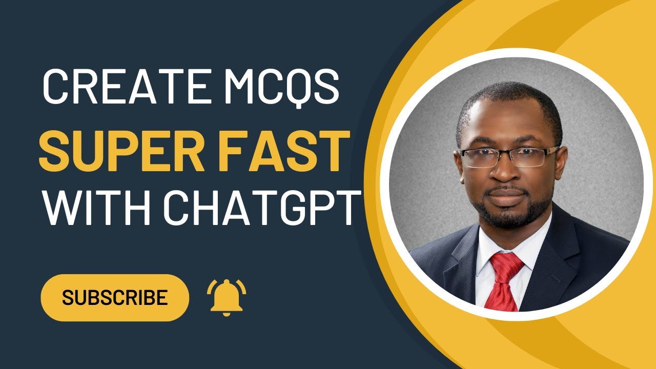 Creating MCQ Questions with ChatGPT | Learn How to Create Multiple Choice Questions Fast