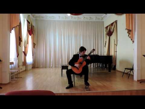 Ilya Urbanovich - "Malbrough s'en va-t'en guerre" (F.Sor) and Romance (J.Morel)