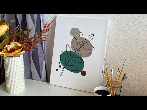 Vyšívaný line art obraz - postup