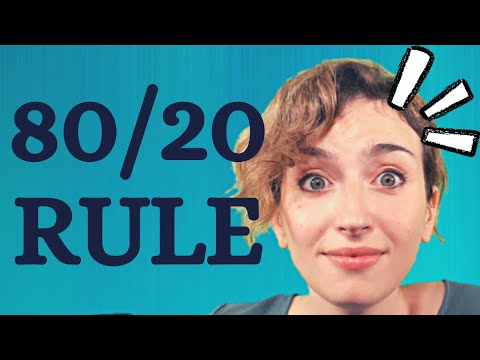 80/20 Rule: HOW to learn languages with the Pareto Principle - my experience 💡😲