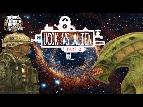 Kejutan di awal permainan - GTA DYOM UCOK VS ALIEN PART 2