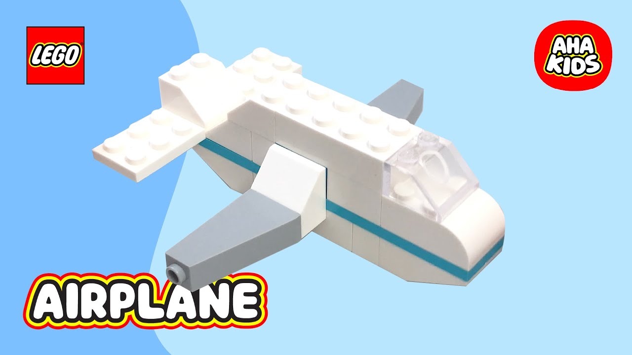 LEGO Airplane Building Instructions 009 — LEGO Classic 10696