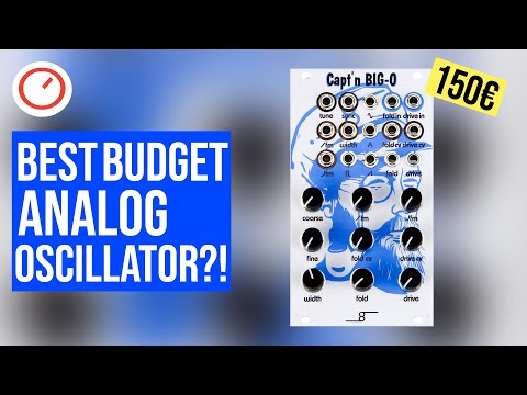 BEST Budget Analog Eurorack Oscillator?! - Cre8audio Capt'n Big-O Review + Sound Demo
