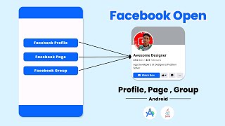 Open Facebook Profile, Page and Group from Android app?