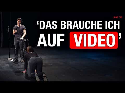 Zuschauerin übernimmt die Show! - Alain Frei