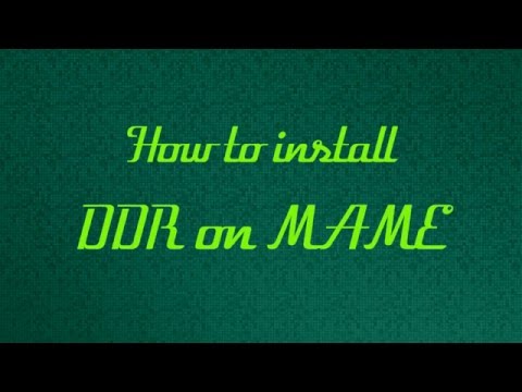 How to install DDR on MAME