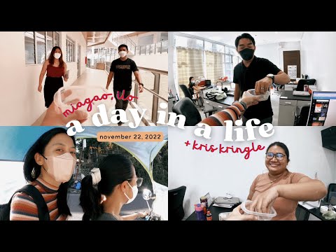 a day in a life in miagao [11.22.2022] 🍃 EP. 3 - UP VISAYAS, MIAGAO + Kris Kringle 2022