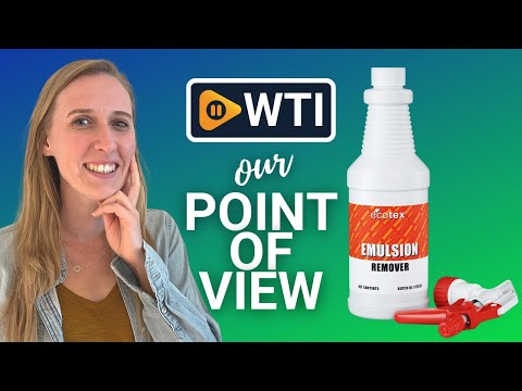 Ecotex® Screen Printing Emulsion Remover - WTI product video review