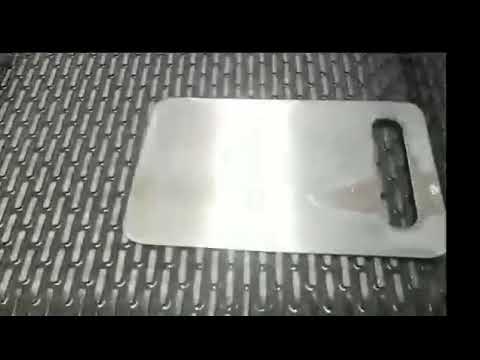 Stainless Steel Cutting Board Heavy Duty Chopping Board for Fruit satin finish