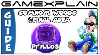 Mario & Luigi: Dream Team - Somnom Woods & Final Area Pi'illo Locations (Guide & Walkthrough)