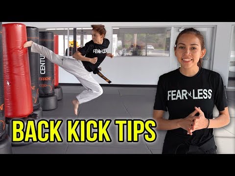 5 TIPS TO IMPROVE YOUR BACK KICKS | Samery Moras Taekwondo