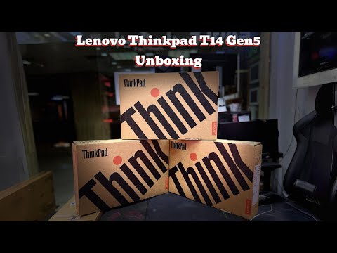 Lenovo ThinkPad T14 Gen5 Unboxing