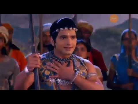 New episode 206.   goverdhan parvat ko Krishna ne apne ungli se udaya