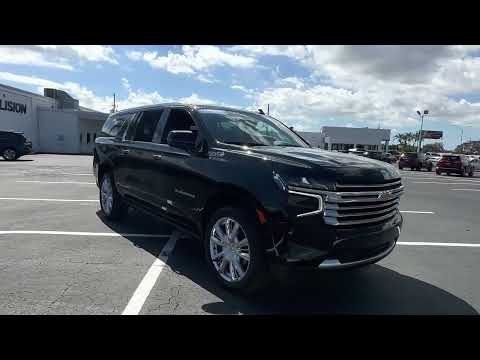 2021 Chevrolet Suburban High Country Black
