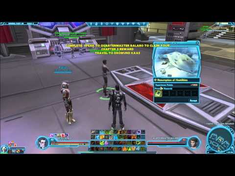 SWTOR IA Imperial Fleet Class Quest - Resumption of Hostilities