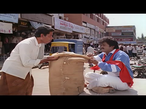 ಒಂದು ಮೂಟೆ ಕಡ್ಲೆಪುರಿ ತಿಂದ ಜಗ್ಗೇಶ್ | Jaggesh Kannada Comedy Scene From Police File Kannada Movie