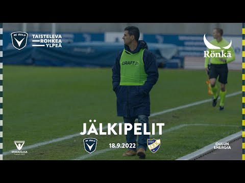 ACOTV: Rönkä jälkipelit AC Oulu - HIFK 18.9.2022 (Veikkausliiga)