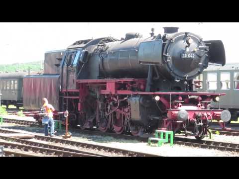 BR 23 042 Langsame Anfahrt [HD]