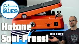 Video thumbnail for Hotone Soul Press Wah/Volume/Expression Pedal by intheblues