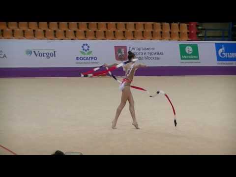 Elizaveta Lugovskikh (RUS)  ribbon  Grand Prix Moscow 2017