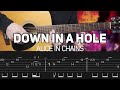 Alice In Chains - Down In A Hole - MTV Unplugged (Guitar lesson with TAB)