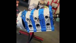 The heart of #25 Lucky 7 Racing RX7