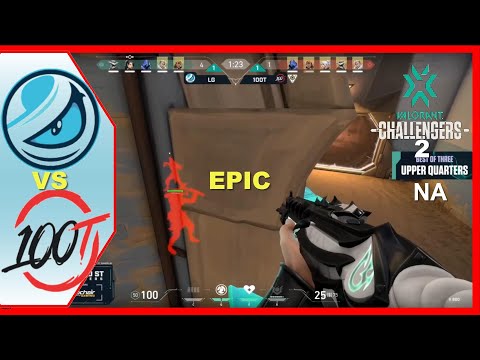 100T vs LG - All HIGHLIGHT -  VALORANT VCT 2021: NA Stage 01 Tournament 02
