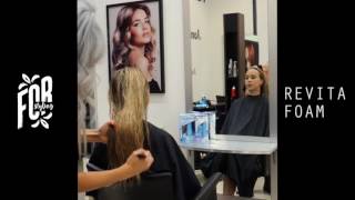 REVITAFOAM; Australia&#39;s Best Leave-in Hair Moisturiser - A Quick &#39;how to apply&#39; on long hair.