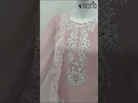 Safa Fashion D No 1136 Heavy Gorgette Wholesale Pakistani Readymade Suits Catalog – product video thumbnail