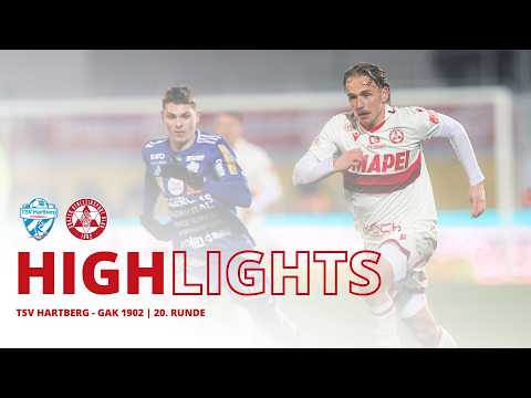 HIGHLIGHTS | TSV Hartberg - GAK 1902 | Round 20 ADMIRAL Bundesliga
